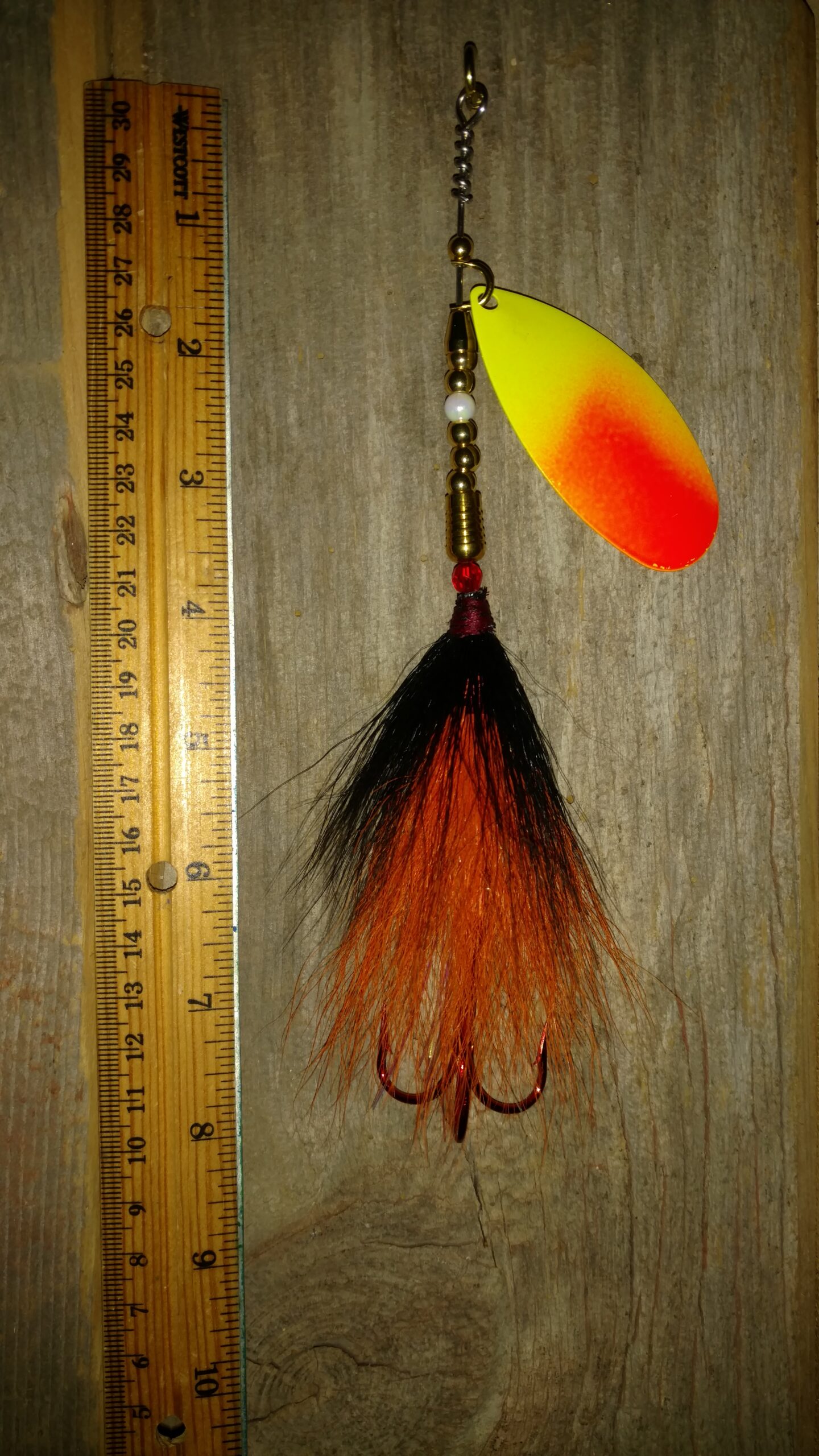 Handcrafted Inline Spinners for Trout, Panfish, Bass, Walleye